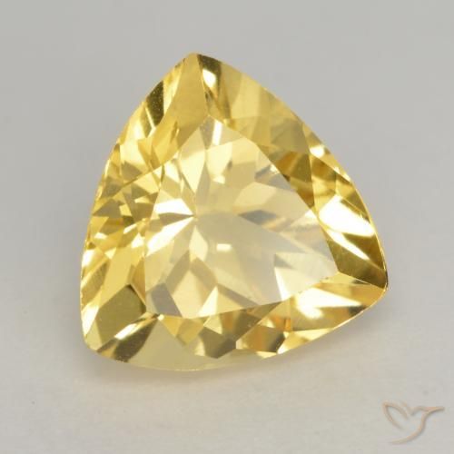 Citrino Laranja Dourada Natural 2.39ct, Trilhão, VVS-VS