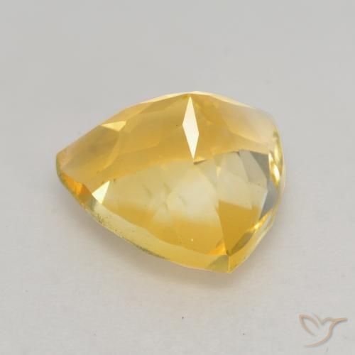 Citrino ouro médio Natural 2.13ct, Trilhão, VVS-VS
