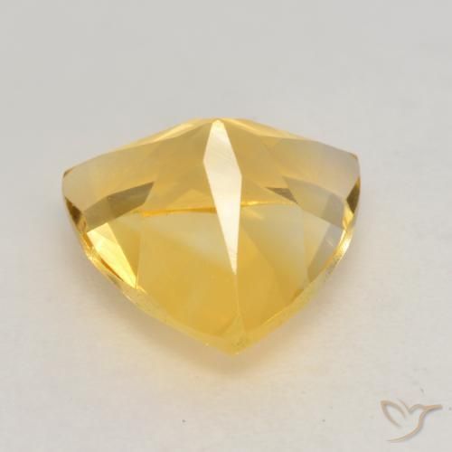 Citrino Ouro Natural 2.35ct, Trilhão, VVS-VS