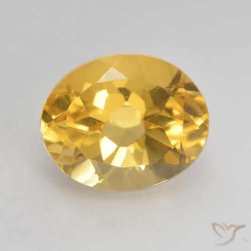 3.68ct Natural Dourado Citrino, oval, VVS-VS