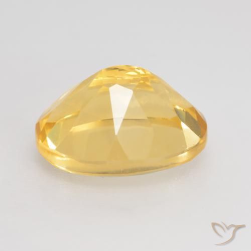 Citrino ouro médio Natural 3.59ct, oval, VVS-VS
