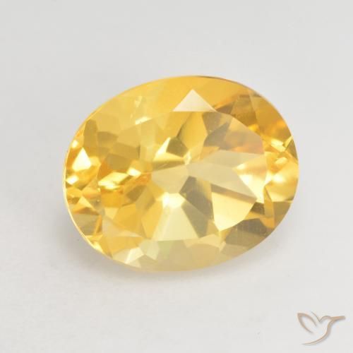 Citrino Ouro Natural 3.66ct, oval, VVS-VS