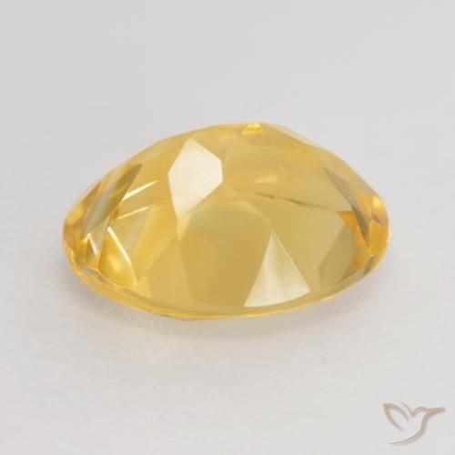 Citrino ouro médio Natural 3.04ct, oval, VVS-VS