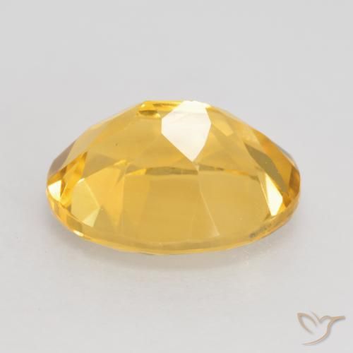 Citrino ouro médio Natural 3.17ct, oval, VVS-VS