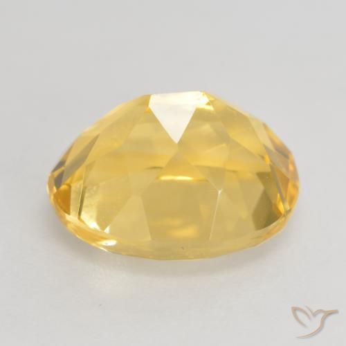 Citrino Dourado médio Natural 3.66ct, oval, VVS-VS