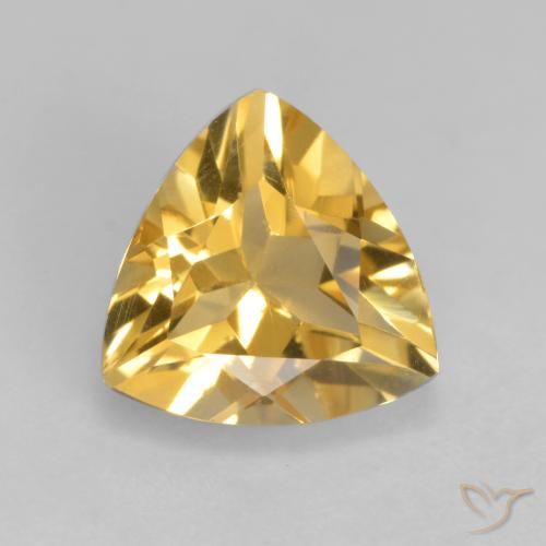 1.76ct Natural Dourado médio Citrino, Trilhão, VS