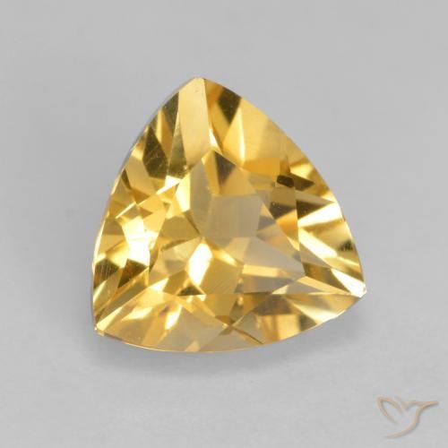 Citrino Dourado médio Natural 1.76ct, Trilhão, VS
