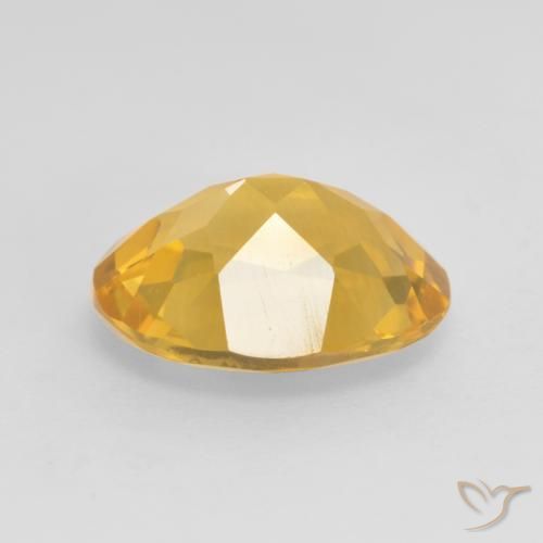 Citrino Dourado Médio-escuro Natural 2.78ct, oval, VS