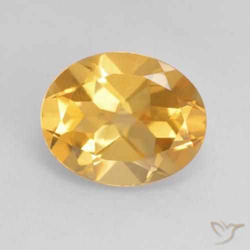 3.17ct Natural ouro brilhante Citrino, oval, VVS-VS