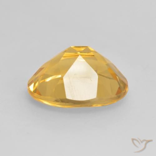 Citrino ouro brilhante Natural 3.17ct, oval, VVS-VS