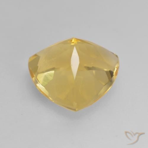 Citrino Laranja Dourada Natural 2.31ct, Trilhão, VVS-VS