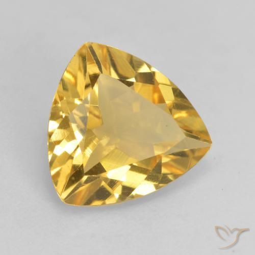Citrino Dourado Natural 2.02ct, Trilhão, VVS-VS