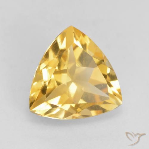 Citrino Dourado Natural 2.20ct, Trilhão, VVS-VS