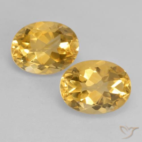 3.57ctw Natural Laranja Dourada Citrino, oval, VS
