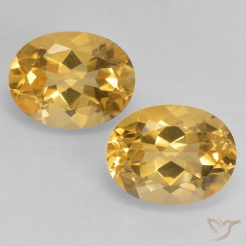 3.55ctw Natural Dourado médio Citrino, oval, VVS-VS