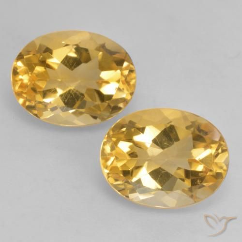 3.67ctw Natural Laranja Dourado Profundo Citrino, oval, VVS-VS