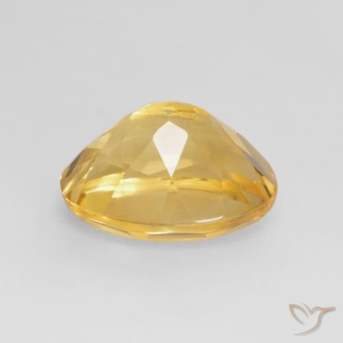 Citrino Dourado médio Natural 1.83ct, oval, VVS-VS