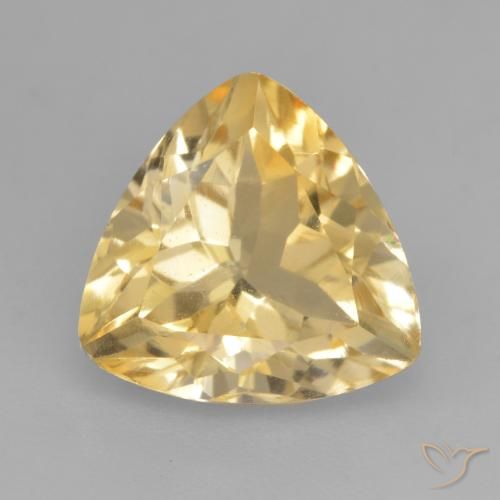 2.23ct Natural Ouro Citrino, Trilhão, VVS-VS