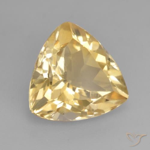 Citrino Ouro Natural 2.23ct, Trilhão, VVS-VS