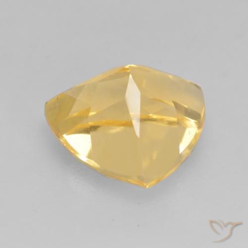 Citrino ouro médio Natural 2.34ct, Trilhão, VVS-VS