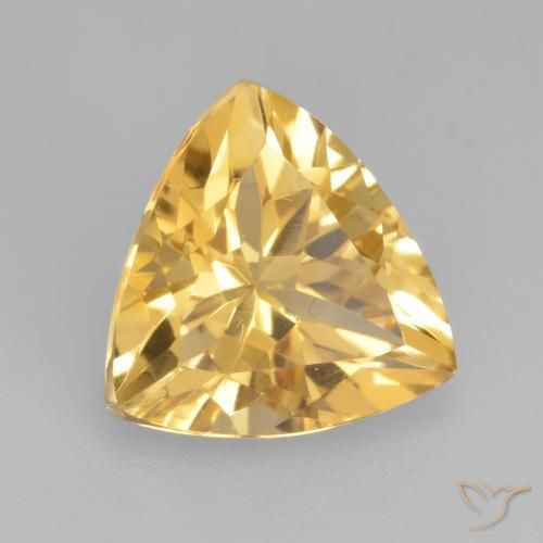 Citrino Ouro Natural 2.00ct, Trilhão, VVS-VS
