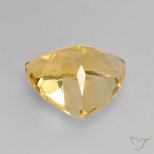 Citrino Laranja Dourada Natural 1.98ct, Trilhão, VVS-VS