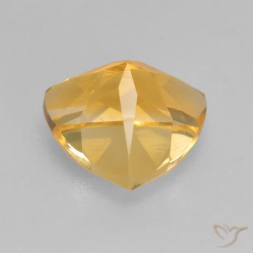 Citrino Laranja Dourada Natural 1.68ct, Trilhão, VS
