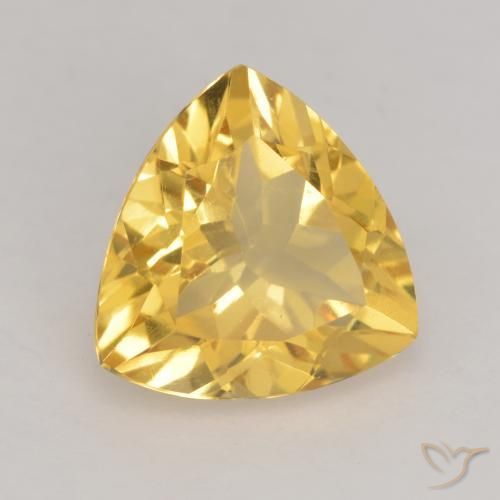 Citrino Dourado Natural 2.10ct, Trilhão, VVS-VS