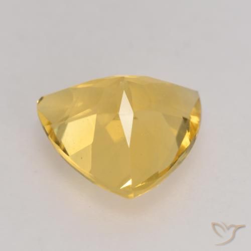 Citrino Dourado Natural 2.10ct, Trilhão, VVS-VS