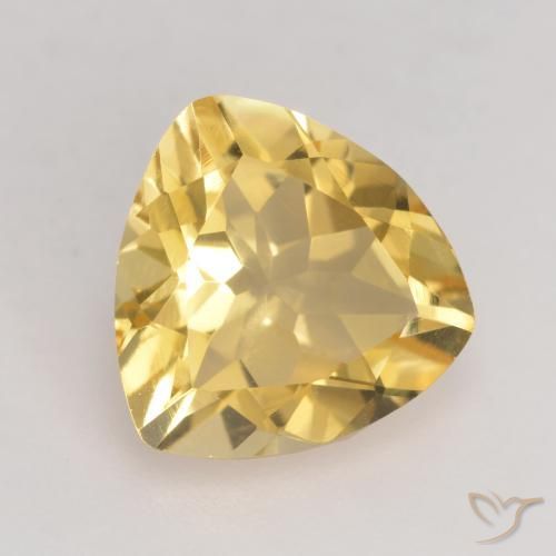 Citrino Ouro Natural 1.88ct, Trilhão, VVS-VS