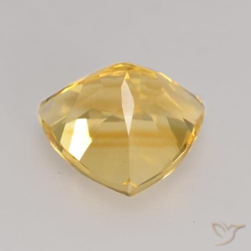 Citrino ouro médio Natural 2.15ct, Trilhão, VVS-VS