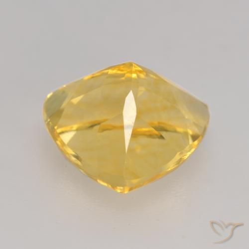 Citrino ouro médio Natural 2.42ct, Trilhão, VVS-VS