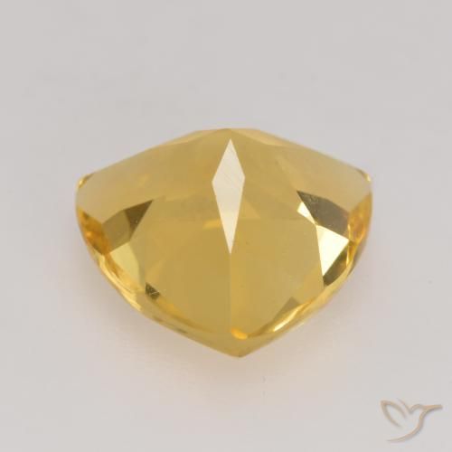 Citrino Dourado médio Natural 2.15ct, Trilhão, VVS-VS