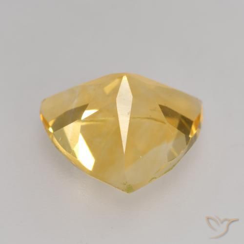 Citrino ouro brilhante Natural 2.14ct, Trilhão, VVS-VS