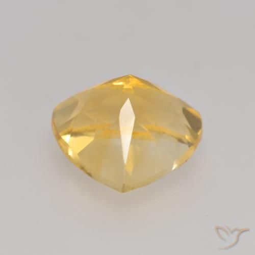 Citrino ouro brilhante Natural 2.29ct, Trilhão, VVS-VS