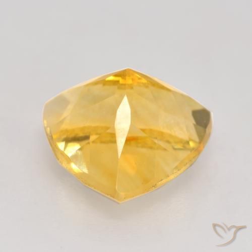 Citrino ouro médio Natural 2.58ct, Trilhão, VVS-VS