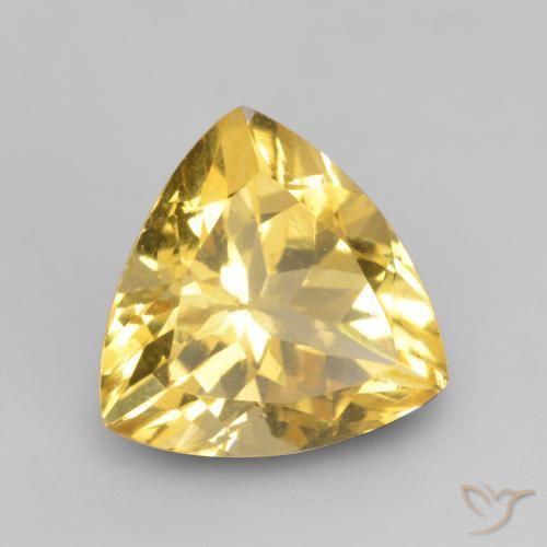 Citrino Dourado Natural 2.20ct, Trilhão, VVS-VS