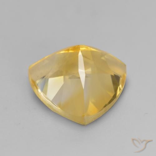 Citrino Dourado médio Natural 2.27ct, Trilhão, VVS-VS