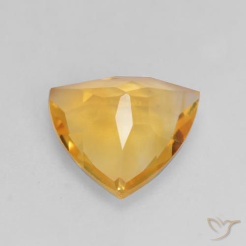 Citrino Laranja-Ouro Natural 1.80ct, Trilhão, VVS-VS