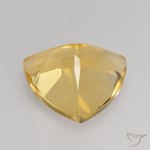 Citrino ouro médio Natural 2.18ct, Trilhão, VVS-VS