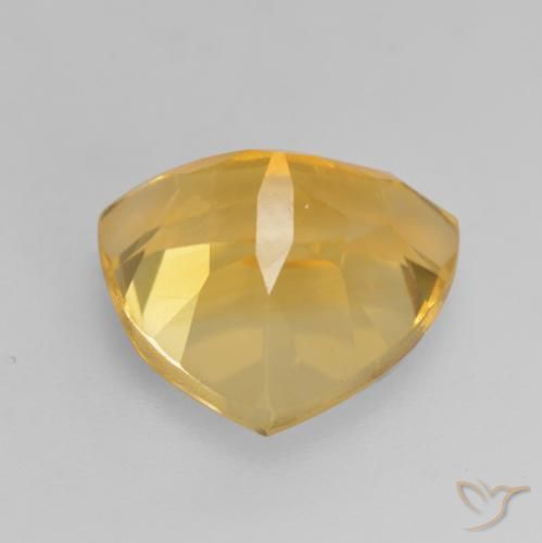 Citrino ouro brilhante Natural 2.38ct, Trilhão, VVS-VS