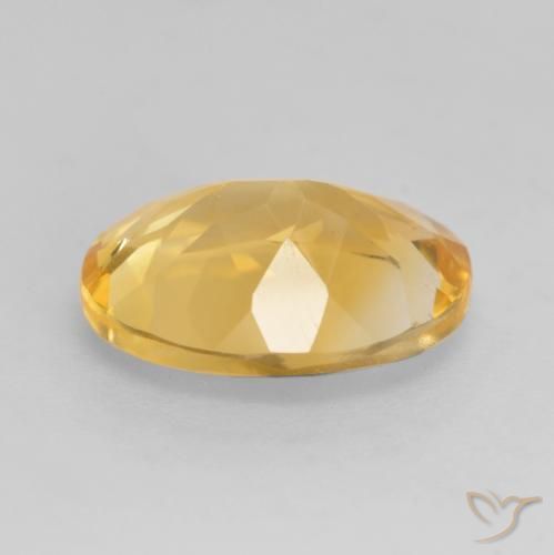Citrino Dourado Médio-claro Natural 2.79ct, oval, VVS-VS