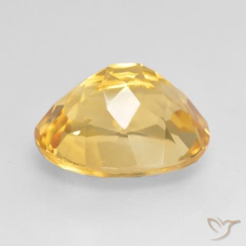 Citrino ouro médio Natural 3.61ct, oval, VVS-VS