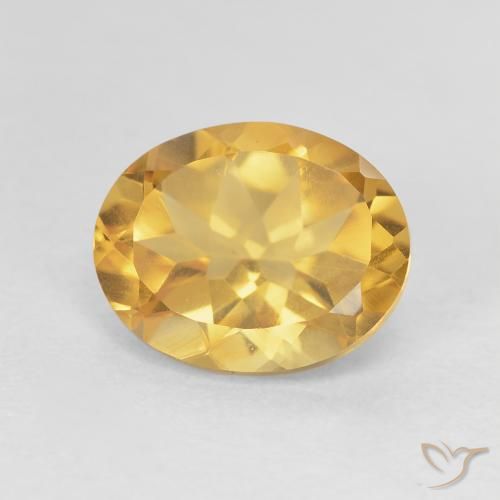 3.23ct Natural ouro brilhante Citrino, oval, VVS-VS