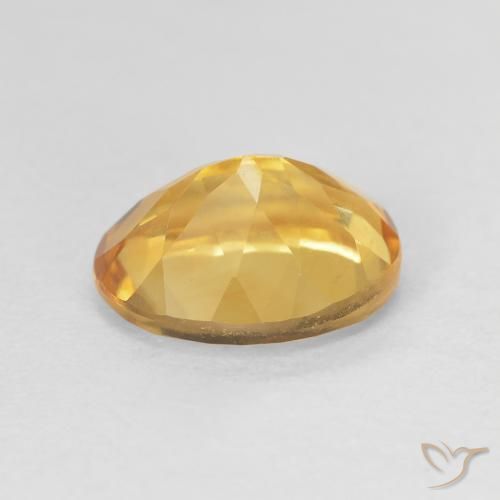 Citrino ouro brilhante Natural 3.23ct, oval, VVS-VS