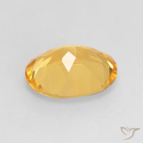 Citrino ouro brilhante Natural 3.00ct, oval, VVS-VS