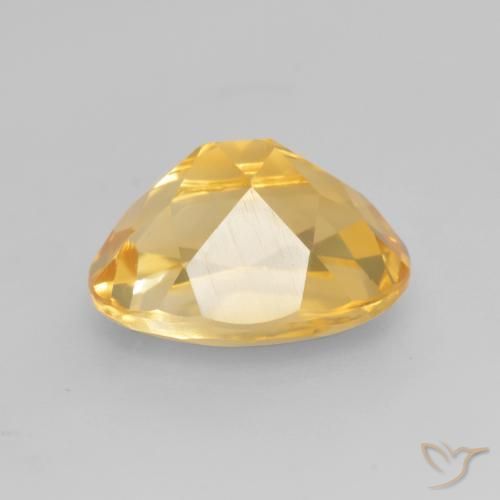 Citrino ouro brilhante Natural 3.42ct, oval, VVS-VS
