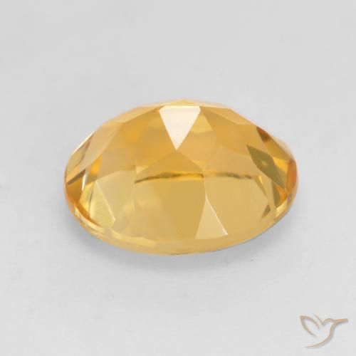 Citrino Dourado médio Natural 3.79ct, oval, VVS-VS