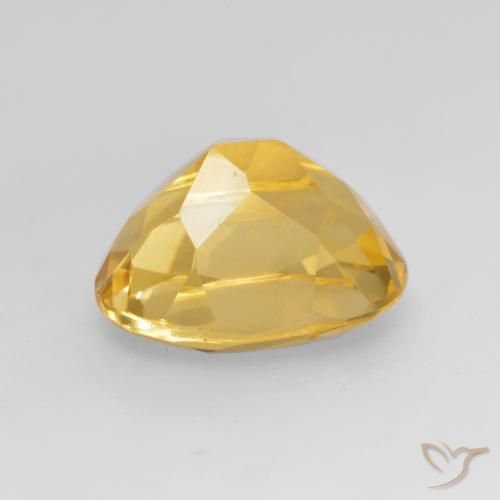 Citrino ouro médio Natural 3.70ct, oval, VVS-VS