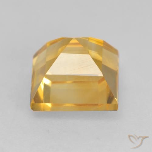 Citrino ouro brilhante Natural 1.93ct, Quadrado, VVS-VS